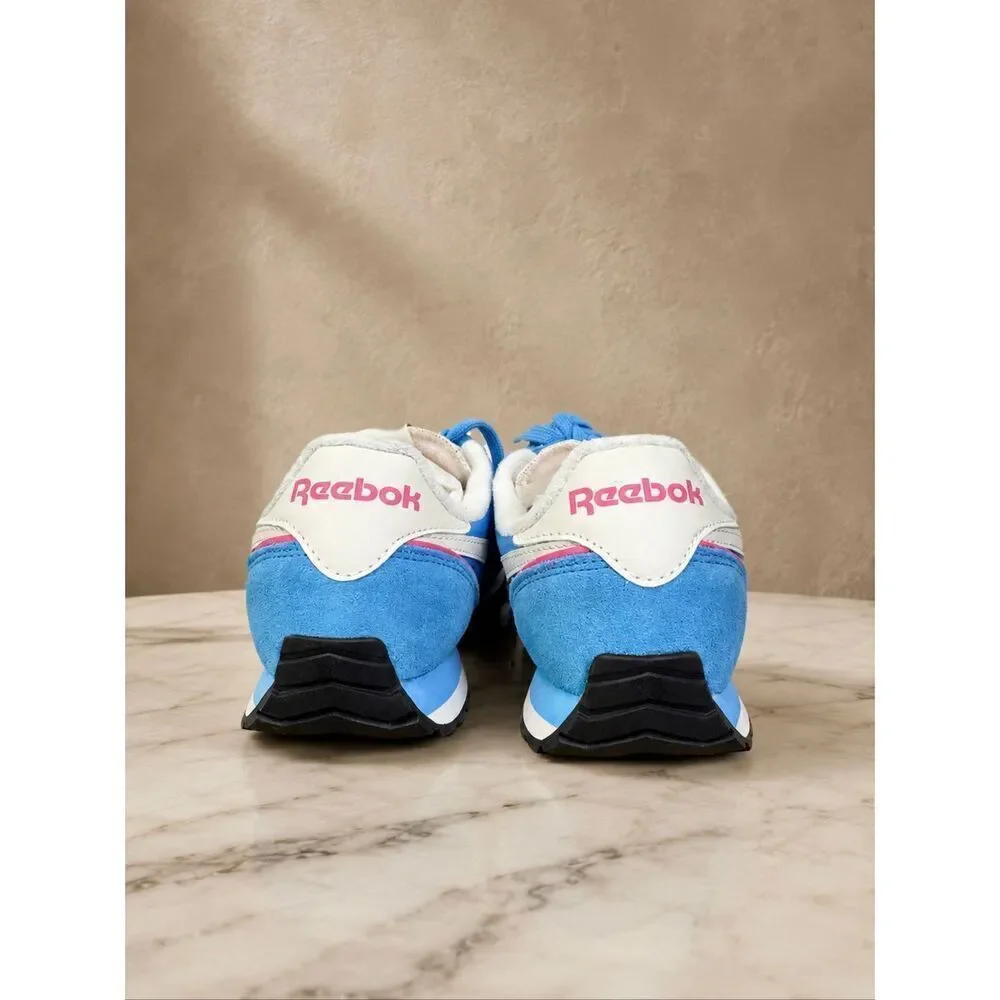 Reebok Classic Sz 10 AZ Retro Running Sneakers Blue Women’s Vintage 70s Style Ne